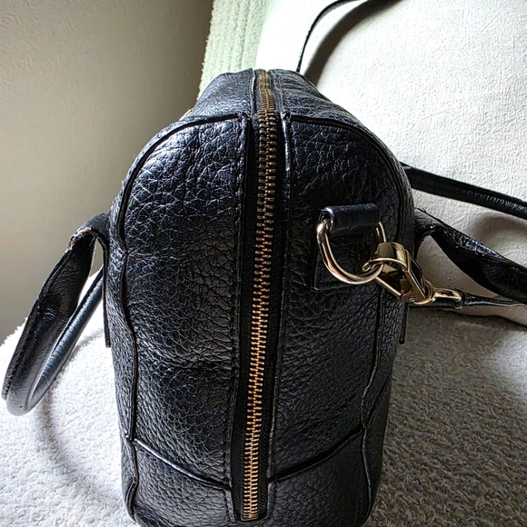 Kate Spade Black Satchel Pebbled Leather - Picture 6 of 12